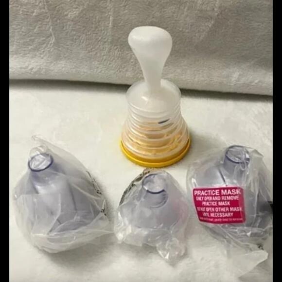 Anti Choking Device, First Aid Kit, 3 Brand New Masks are Included, Home Kit - Picture 3 of 4